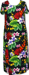 Phantasmagorical Floral Dress with Pockets