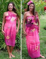 Pigment Rainbow Half Size Sarong Wrap