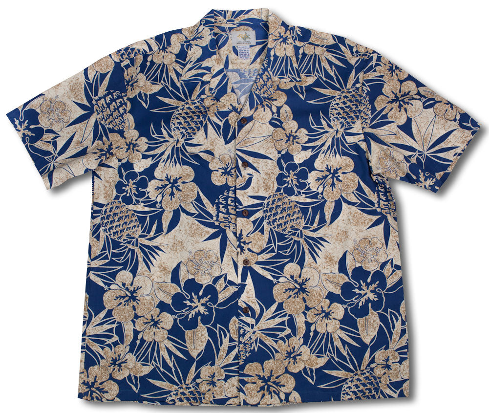 Pineapple Garden men's Hawaiian shirt