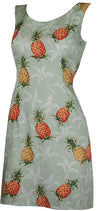 Pineapple Tropic XS Bodycon Mini Tank