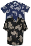Pineapple Map men's Hawaiian shirt