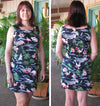 Pink Flamingos Petite Women's A-Line Dress
