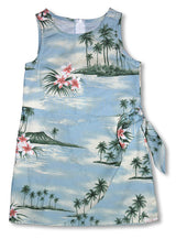 Plumeria Island Girl's Mock Wrap Sarong
