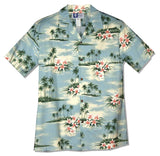 Plumeria Island Men's Shirt