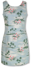 Plumeria Island Petite Women's Sheath Dress