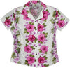 Plumeria Panels women�s fitted cotton