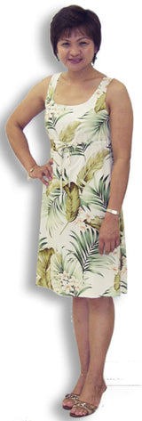 Plumeria Paradise empire tie front