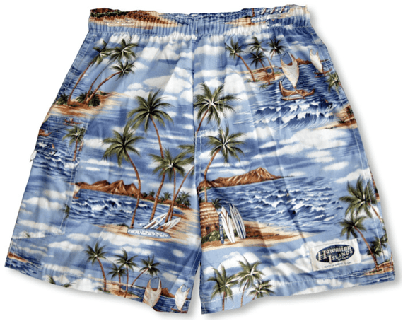 Polynesian Island men's & boy's cargo shorts