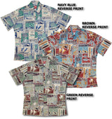 Polynesian Life Cycle Men's Reverse print aloha Shirt