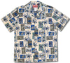 Polynesian Tiki Ocean Fish Men's Shirt
