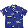 CLOSEOUT Vintage Pontiac GTO men's rayon shirt
