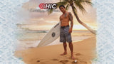 20"-23.5" HIC Kona Tiki Quick Dry Board Shorts — Boardshorts — HIC