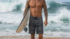 20"-23.5" HIC Kona Tiki Quick Dry Board Shorts — Boardshorts — HIC