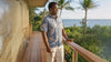 Woodcut Hawaiian Businessman's Reverse Shirt — Men's Reverse Print Shirts — RJC