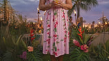Plumeria Bamboo Panel Smocked Tube Dress — Women's Sun Dresses — MauiShirts