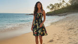 Bird of Paradise Display Smocked Tube Dress — Women's Sun Dresses — RJC