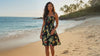Bird of Paradise Display Smocked Tube Dress — Women's Sun Dresses — RJC