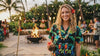 Jungle Parrot Women's Hawaiian Camp Shirt
