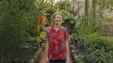 Jungle Bird women's paradise found shirt — Women's Camp Shirts — Paradise Found