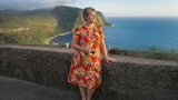 Pineapple Hibiscus Muumuu Dress — Women's Muumuu Dresses — RJC