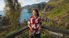 Plumeria Hibiscus Feather Fern Women's Shirt