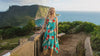 Grand Hibiscus Scarf Hem Long Dress — Women's Long Dresses — RJC