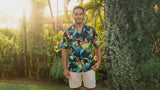 Jungle Parrot Men's Shirt — Men's Cotton Shirts — RJC