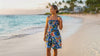 Hibiscus Hawaiian Islands Smocked Dress — Women's Sun Dresses — MauiShirts