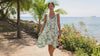 Hala Pineapples Scarf Hem Dress — Women's Long Dresses — RJC