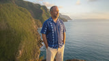 Palm Tree Panel Men's Shirt — Men's Cotton Shirts — Pacific Legend