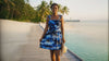 Night Time Surf Smocked Tube Dress — Women's Sun Dresses — MauiShirts