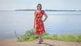 RJC Women's Tropical Summer Muumuu Dress