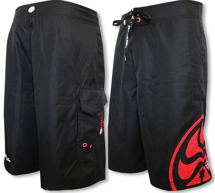 22" Raglan HIC Polyester Twill Boardshorts