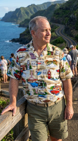 Route 66 Travel Sights Men's Shirt