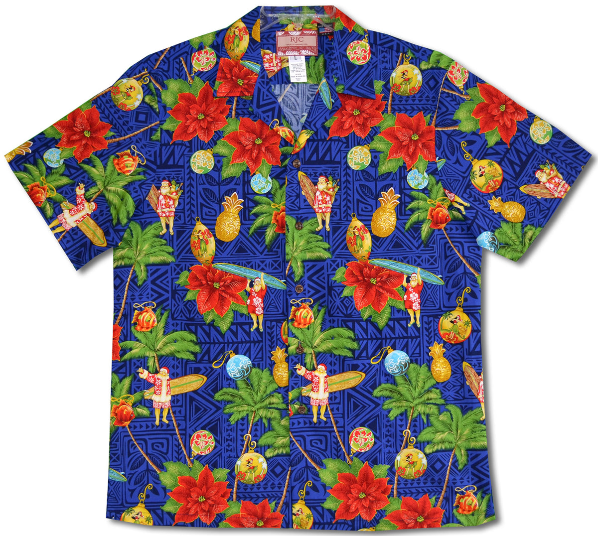 Christmas Tapa Santa men's shirt