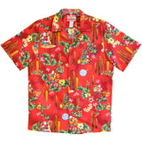 Santa Resting in Hawaii Christmas Shirt