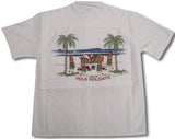 Santa's Hula Girl Holidays Embroidered Shirt
