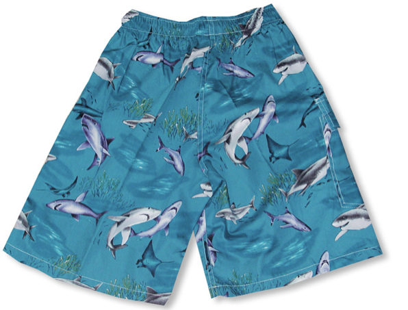 Sharks men's & boy's cargo shorts
