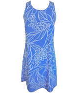 Shell Ginger Sketch Racer Back Tank Dress