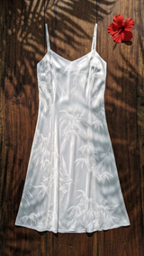 Simple Bamboo Empire Fit Princess Flared — Women's Empire Waist Dresses — Paradise Found (view 6)