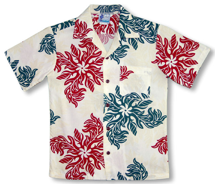 Christmas Snowflake Boy's 100% Rayon Shirt