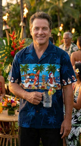 Snowmen Beach Party Christmas Shirt
