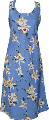 Star Orchid Women's Short Tank Flared Dress