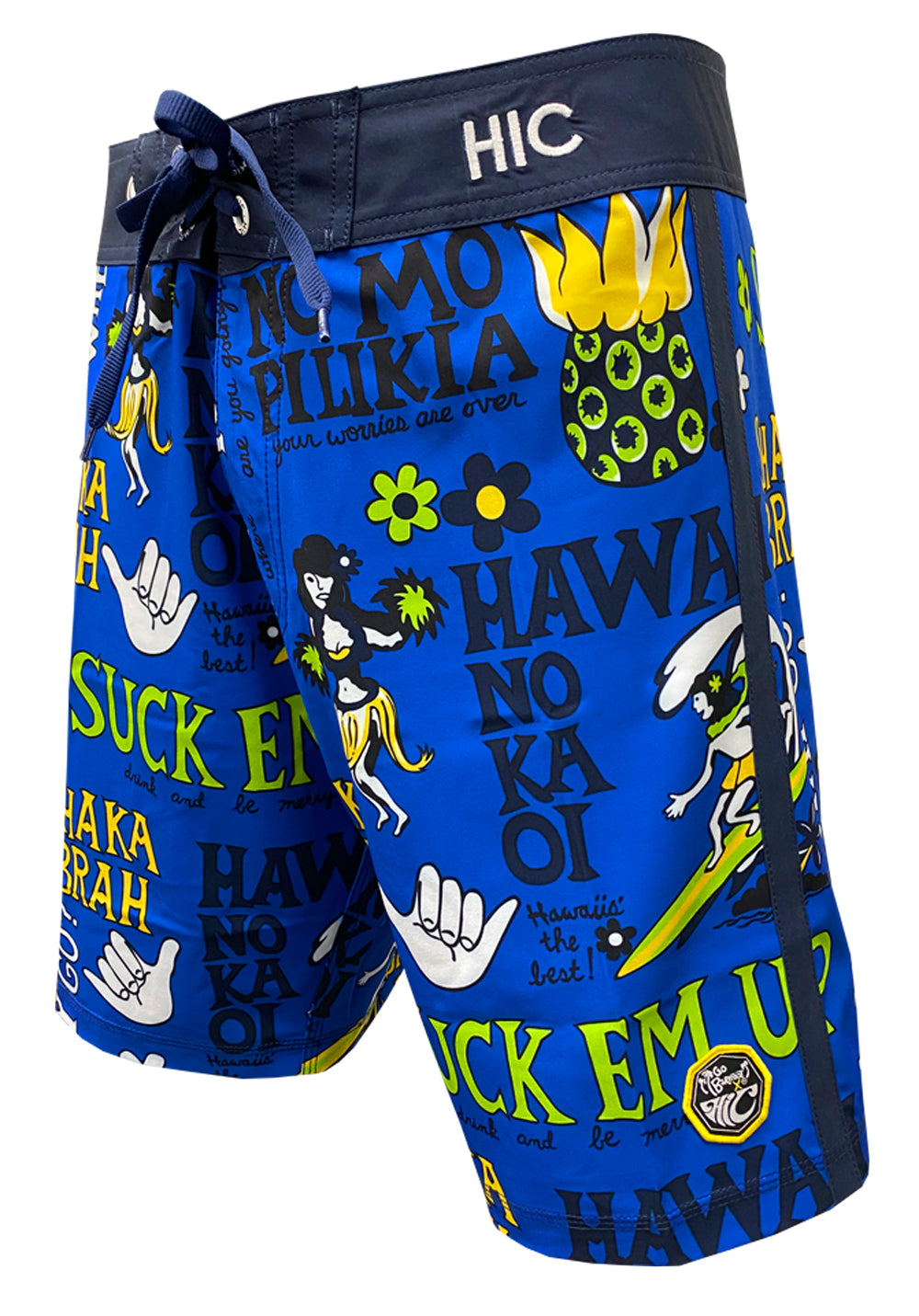 19" Suck Em Up 8 Way Stretch HIC Board Shorts