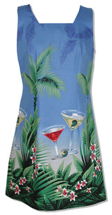 Floating Martini Women's A-Line Dress (Petite Size)