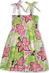 star flower girl's elastic tube top dress
