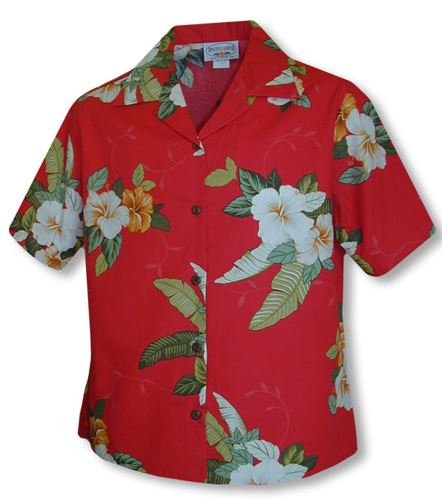 Tropical Hibiscus Women's Shirt