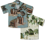 Surfboard Beach Shack Boy's Shirt