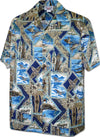 Surfboards and Turtles Mens Shirt