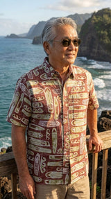 Surfboards Reverse Print — Men's Reverse Print Shirts — Go Barefoot (view 6)